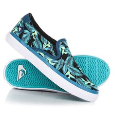 Слипоны детские Quiksilver Shorebrkslip Blue/Green/White