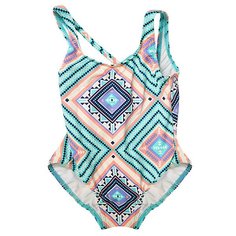 Купальник детский Roxy Hippie Col 1pc G Pool Blue Free Spiri