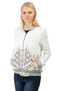 Бомбер женский Roxy Beachban Marshmallow Tex Mex