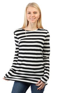 Лонгслив женский Roxy Zarauz Beat Str Stephanies Stripe Co Black