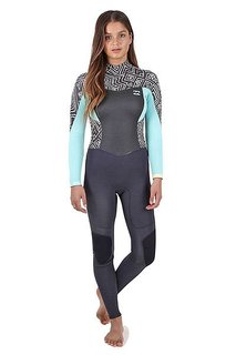 Гидрокостюм (Комбинезон) женский Billabong Synergy 302 Full B/Z Geo Diamond