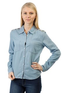 Рубашка женская Roxy Lightcloudy Light Blue