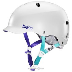 Шлем для сноуборда женский Bern Snow Eps Lenox Eps Satin White W/Grey Liner