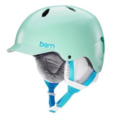 Шлем для сноуборда детский Bern Bandita Satin Mint Green/White Cordova Liner