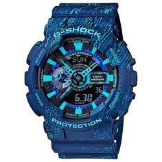 Электронные часы Casio G-Shock Ga-110tx-2a Blue