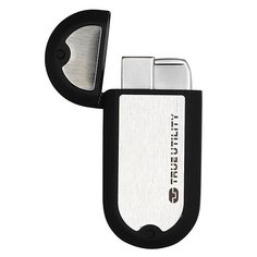 Зажигалка True Utility Firewire Oval Lighter Black/Grey