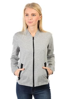 Бомбер женский DC Belair Circle J Grey Heather