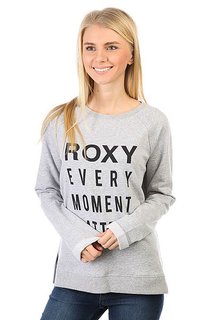 Толстовка свитшот женская Roxy Turnandgo Heritage Heather