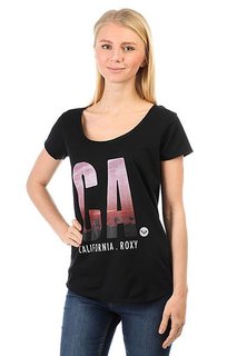 Футболка женская Roxy Surfwise Russia Anthracite