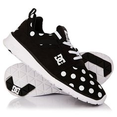 Кроссовки женские DC Heathrow Se Black/White Print