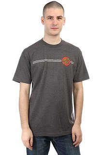 Футболка Santa Cruz Classic Dot Charcoal Heather