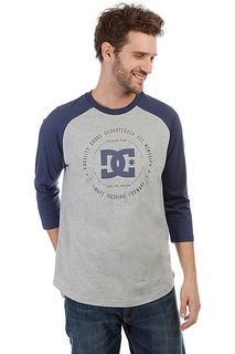 Лонгслив DC Rebuilt 2raglan Grey Heather/Summer