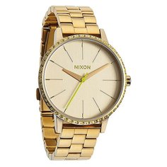 Часы женские Nixon Kensington All Gold/Neon Yellow