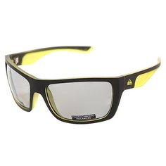 Очки Quiksilver Hideout Plz Pc Matte Black-yellow/P
