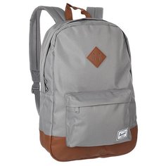 Рюкзак городской Herschel Heritage Grey/Tan Synthetic Leather
