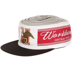 Бейсболка с прямым козырьком Huf Domestic Pillbox Hat White