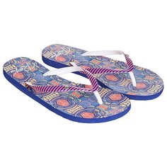 Вьетнамки женский Roxy Portofino Red/Blue