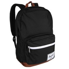 Рюкзак городской Herschel Pop Quiz Black/Tan Synthetic Leather