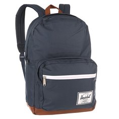 Рюкзак городской Herschel Pop Quiz Navy/Tan Synthetic Leather