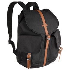 Рюкзак туристический женский Herschel Dawson Black/Tan Synthetic Leather