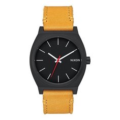 Кварцевые часы Nixon Time Teller Black/Goldenrod