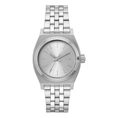 Кварцевые часы женские Nixon Medium Time Teller Silver