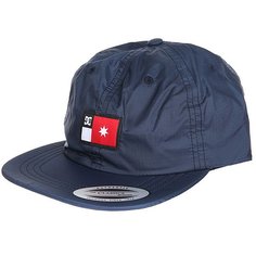 Бейсболка с прямым козырьком DC Skate Tech Hat Black Iris