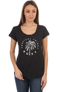 Футболка женская Roxy Bobbytropical Anthracite