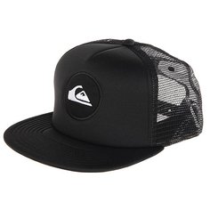 Бейсболка с сеткой Quiksilver Snap Addict Black