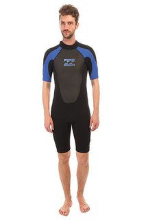 Гидрокостюм (Комбинезон) Billabong Intruder Bz Ss Sprin Real Blue