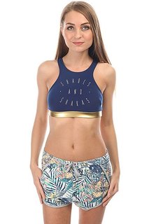 Бюстгальтер женский Roxy Pop Surf Ct Blue Depths