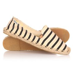 Эспадрильи женские Soludos Smoking Slipper Black/Natural