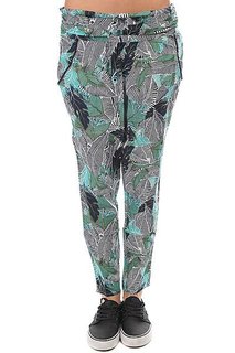 Штаны прямые женские Roxy Ultravioletprin Blue Depths Ready Ma