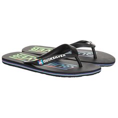 Вьетнамки детские Quiksilver Molokaiwordyout Black/Blue/Red