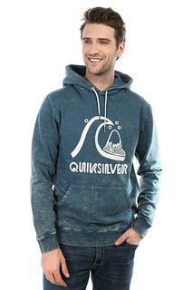 Толстовка кенгуру Quiksilver Bubble Hoody Indian Teal