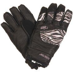 Перчатки сноубордические женские Pow Empress Gtx Glove Zebra