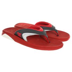 Вьетнамки DC Recoil Red/Grey