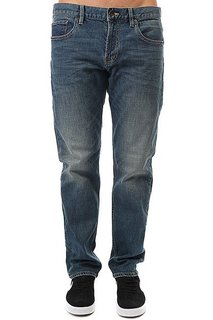 Джинсы широкие Quiksilver Sequel Medium Blue