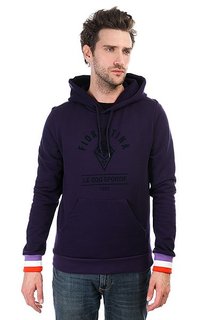 Толстовка кенгуру Le Coq Sportif Acf Po Hood Purple Velvet