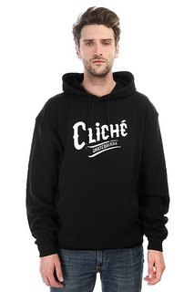 Толстовка кенгуру Cliche Swanski Pullover Black