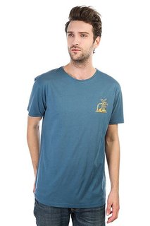 Футболка Quiksilver Surfneverdies Indian Teal