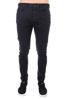 Штаны узкие Quiksilver Lowbridgepant Black