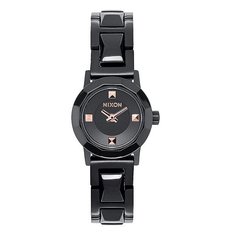 Часы женские Nixon Mini B Ss All Black/Rose Gold