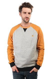 Толстовка свитшот Quiksilver Rionegrocrew Golden Oak