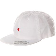 Бейсболка с прямым козырьком DC Skate Dcon Hat White