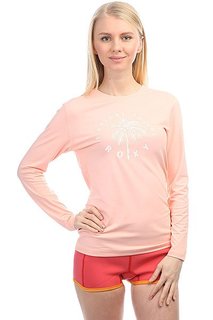 Гидрофутболка женская Roxy Palmsawayls Peach Pearl