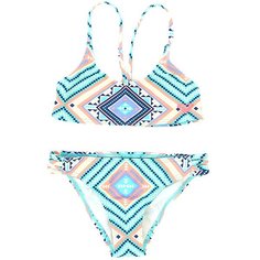 Купальник детский Roxy Hippie Co Athl G Pool Blue Free Spiri