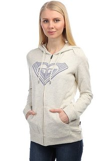 Толстовка классическая женская Roxy Cruisernightzip Tenh Metro Heather