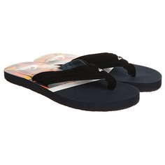 Вьетнамки Quiksilver Basis Blue/White/Orange