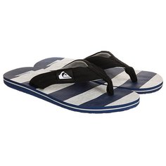 Вьетнамки Quiksilver Molokai Layback Black/Grey/Blue